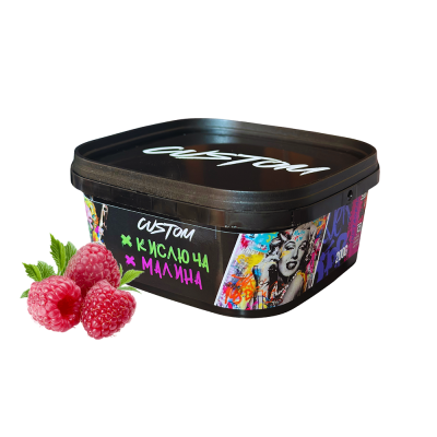 Тютюн Custom Кислюча Малина (200 г)