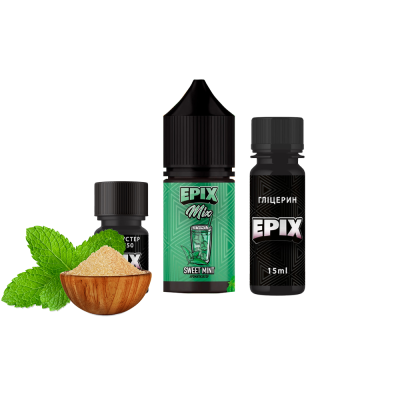 Набір для самозамішування Epix Sweet Mint (Солодка М'ята, 50 мг 30 мл)