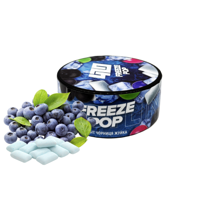 Табак 420 Frost Line Freeze pop (Орбит Черника Жвачка, 100 г)