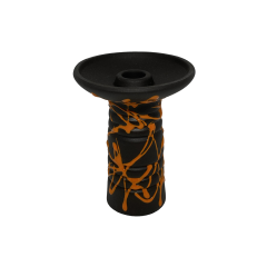 Глиняная чаша Gusto Bowls Alien Orange (оранжевая поливка)