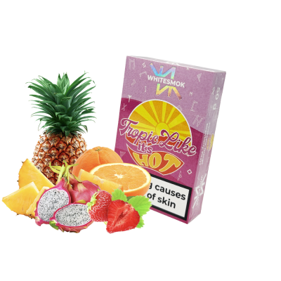 Табак WhiteSmok Tropic Like it's Hot (Апельсин Ананас Клубника Питайя, 50 г)