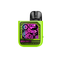 Lost Vape Ursa Baby 2 900 Pop Green x Time Gear (Зелений, з картриджем) Багаторазовий POD