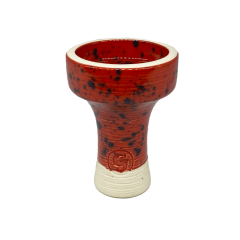 Глиняна чаша GrynBowls Killer Pink (Рожевий з візерунками)