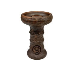 Глиняна чаша GrynBowls Phunnel Stone (Коричнева)