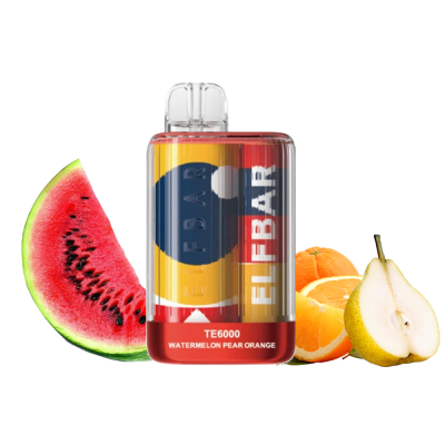 Elf Bar TE6000 Watermelon Pear Orange (Кавун Груша Апельсин) Одноразовий POD