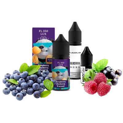Набір для самозамішування Flavorlab FL350 LUX Raspberry Blueberry Currant (Малина Чорниця Смородина, 50 мг, 30 мл)