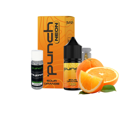 Набор для самозамеса Punch Neon Sour Orange (Кислый Апельсин, 65 мг, 30 мл)
