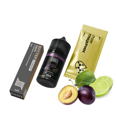 Набір для самозамішування Chaser Black Sour Plum Lime Ultra (Кисла слива, 65 мг, 30 мл)