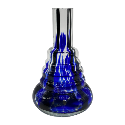 Колба для кальяна Amy Mini Blue (Синий с разводами, без крепления) AMY-MB Колба для кальяна Amy Mini Blue (Синий с разводами, без крепления)