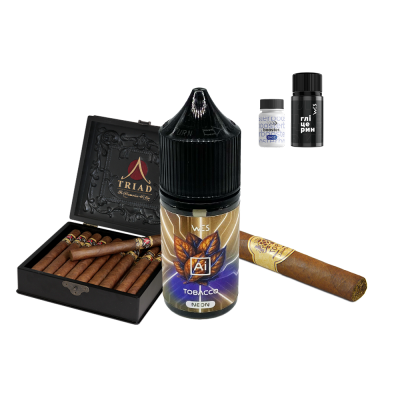 Набор для самозамеса WES Ai NEON Tobacco (Табак, 50 мг, 30 мл)
