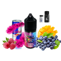 Набір для самозамішування WES Ai NEON Tropical Energy (Тропічний Енергетик, 50 мг, 30 мл)