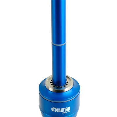 Кальян Oduman Nova Clear Glass Blue Body (Синій, повний комплект)