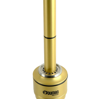 Кальян Oduman Nova Clear Glass Gold Body (Золотистый, полный комплект)