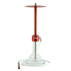 Кальян Oduman Nova Clear Glass Red Body (Красный, полный комплект)