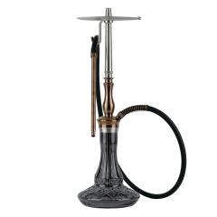 Кальян Oduman Sahra Black Glass Bronze Body (Бронзовый, полный комплект)