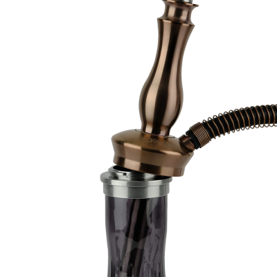 Кальян Oduman Sahra Black Glass Bronze Body (Бронзовий, повний комплект)