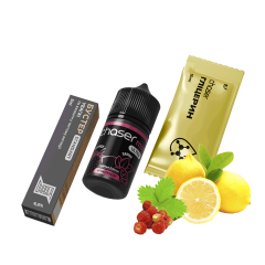 Набір для самозамішування Chaser Mix Wildberry Lemon Ultra (Суниця Лимон, 65 мг, 30 мл)