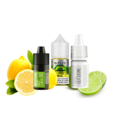 Набір для самозамішування Elfliq Lemon Lime (Лимон Лайм, 50 мг, 30 мл)