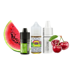 Набір для самозамішування Elfliq Watermelon Cherry (Кавун Вишня, 50 мг, 30 мл)