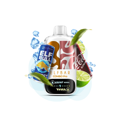 Elf Bar Combo Pro 30000 Elf Bull & Lime Cola (Ельф Бул та Лайм Кола) Одноразовий POD