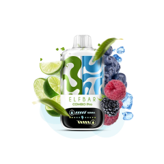 Elf Bar Combo Pro 30000 Lime & Blue Razz (Лайм и Блю Разз) Одноразовый POD