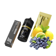 Набір для самозамішування Chaser Black Blueberry Lemon Ultra (Чорниця Лимон, 65 мг, 30 мл)