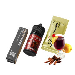 Набір для самозамішування Chaser LTD Christmas Glintwine (Глінтвейн, 65 мг, 30 мл)