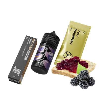 Набор для самозамеса Chaser Lux Blackberry Toast Limited (Тост с ежевикой, 50 мг, 30 мл)