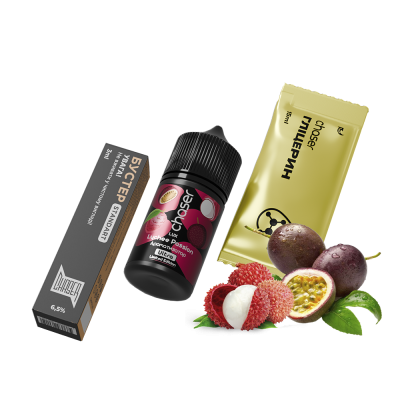 Набор для самозамеса Chaser Lux Lychee Passion Limited (Личи Маракуйя, 65 мг, 30 мл)