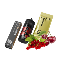 Набір для самозамішування Chaser Lux Currant Cherry Limited (Порічка Вишня, 65 мг, 30 мл)