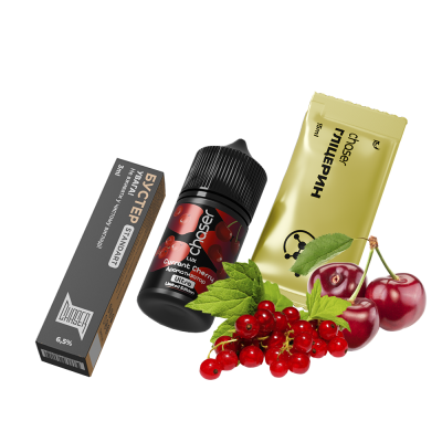 Набір для самозамішування Chaser Lux Currant Cherry Limited (Порічка Вишня, 65 мг, 30 мл)