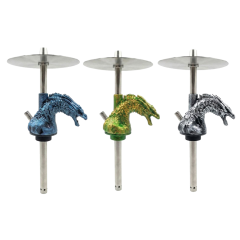 Кальян 2x2 Hookah Dragonborn Green Gold (зелено-золотистий, базовий комплект)