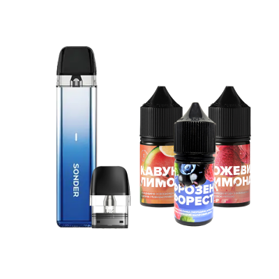 Комплект GeekVape Sonder Q Lite та стартовий набір рідин
