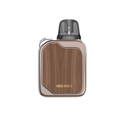 Lost Vape Ursa Baby 3 Pod 1200 Oak Wood (Темно-коричневий, з картриджем) Багаторазовий POD