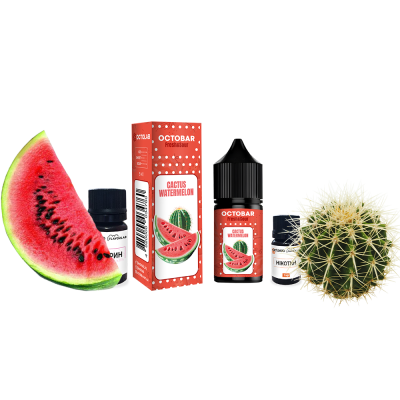 Набор для самозамеса Octobar Fresh & Sour Cactus Watermelon (Кактус Арбуз, 50 мг, 10 мл)