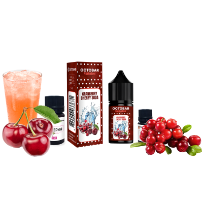 Набір для самозамішування Octobar Fresh & Sour Cranberry Cherry Soda (Журавлина Вишня Сода, 50 мг, 10 мл)