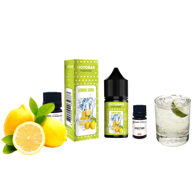 Набір для самозамішування Octobar Fresh & Sour Lemon Soda (Лімонна Сода, 50 мг, 10 мл)