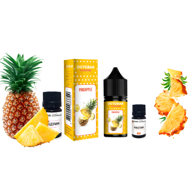 Набір для самозамішування Octobar Fresh & Sour Pineapple (Ананас, 50 мг, 10 мл)