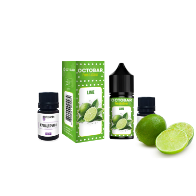 Набір для самозамішування Octobar Fresh & Sour HARD Lime (Лайм, 65 мг, 30 мл)
