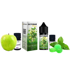 Набор для самозамеса Octobar Prime Apple Mint Candy (Яблоко Мята Конфета, 50 мг, 30 мл)