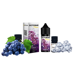 Набір для самозамішування Octobar Prime Grape Ice (Виноград Лід, 50 мг, 30 мл)