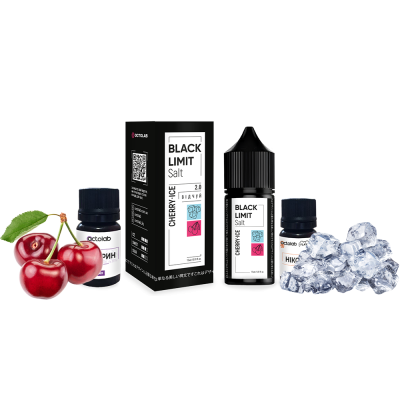 Набор для самозамеса Black Limit Salt Cherry Ice (Вишня Лёд, 50 мг, 30 мл)