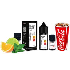 Набір для самозамішування Black Limit Salt HARD Cola Citrus (Кола Цитрус, 65 мг, 30 мл)