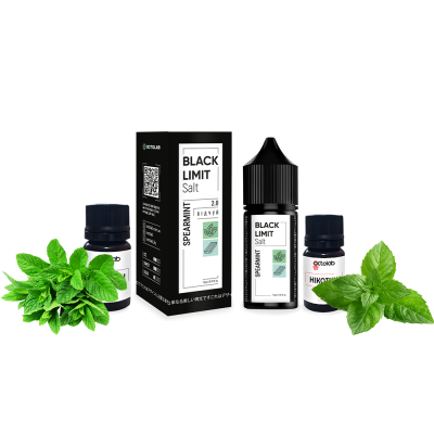 Набор для самозамеса Black Limit Salt HARD Spearmint (Мята, 65 мг, 30 мл)