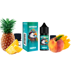 Набір для самозамішування Octobar NFT Tropic Q (Ананас Манго Персик, 50 мг, 30 мл)