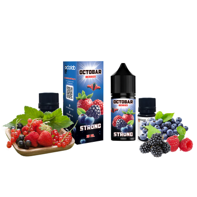 Набор для самозамеса Octobar Strong Berries (Ягоды, 50 мг, 30 мл)
