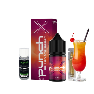 Набор для самозамеса Punch X Sex on the beach (Секс на пляже, 50 мг, 30 мл)