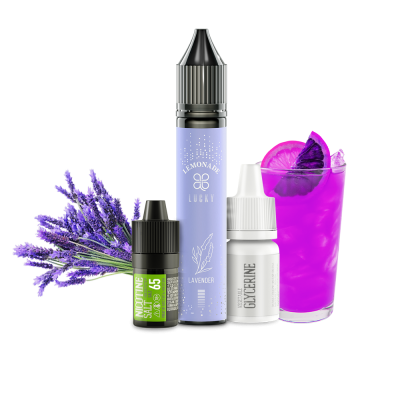 Набор для самозамеса Lucky Lavender Lemonade (Лаванда Лимонад, 65 мг, 30 мл)