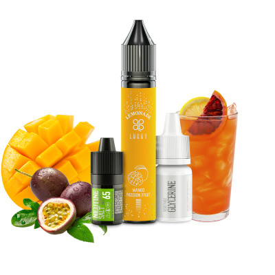 Набір для самозамішування Lucky Mango Passionfruit Lemonade (Манго Маракуя Лімонад, 65 мг, 30 мл)