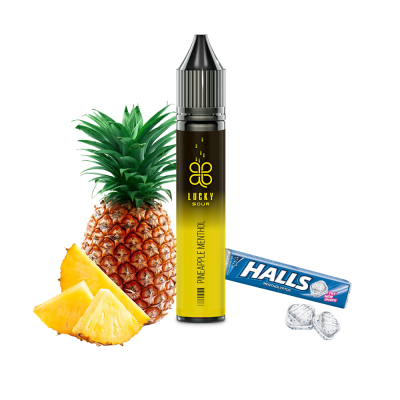 Рідина Lucky Sour Pineapple Methol (Кислий Ананас Ментол, 50 мг, 30 мл)